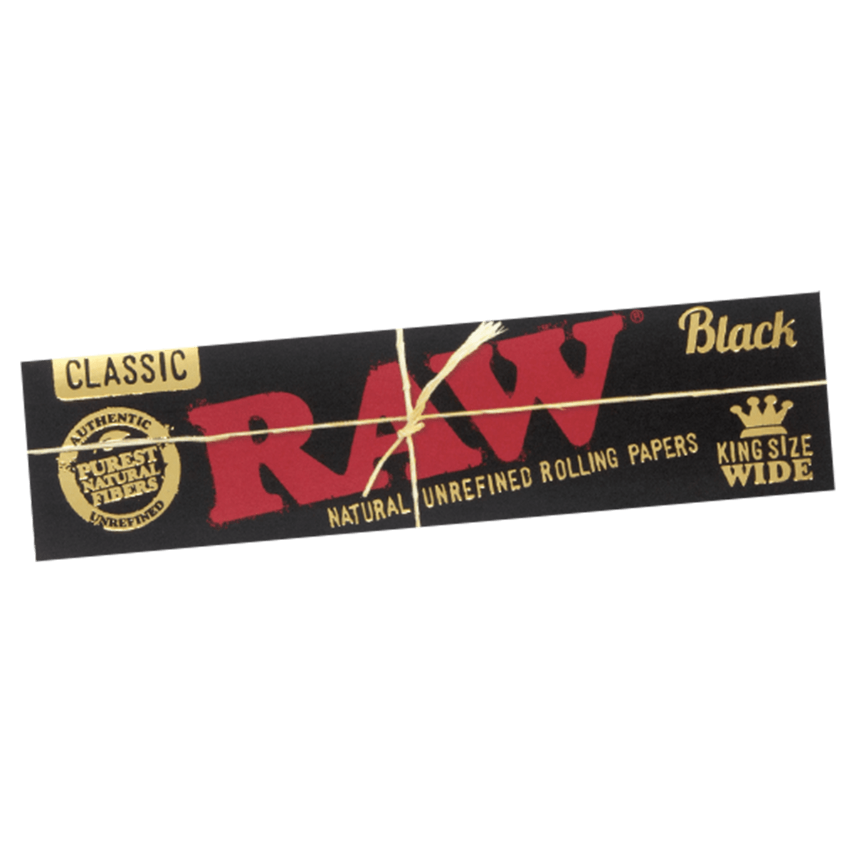 RAW Black Kingsize Slim Rolling Paper